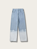 Retro Gradient Flow Japanese Pants - Small