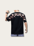 Sakura Printed Japanese T Shirt - Medium