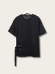 Sleek Asymmetrical Japanese T Shirt - Medium