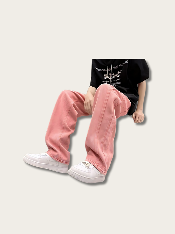 Blush Comfort Japanese Pants - Medium