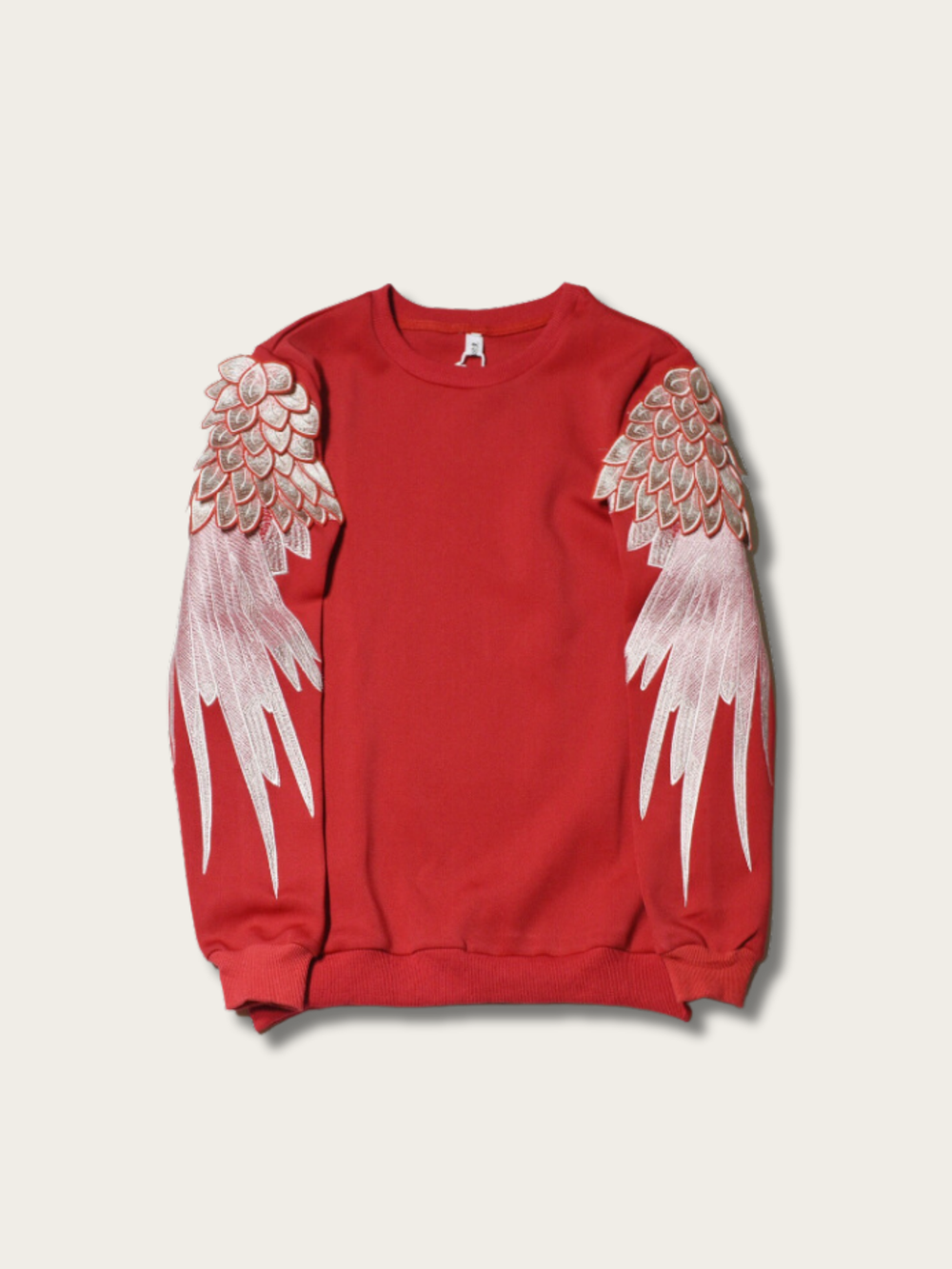 Wing Embroidered Japanese Sweatshirt - Medium