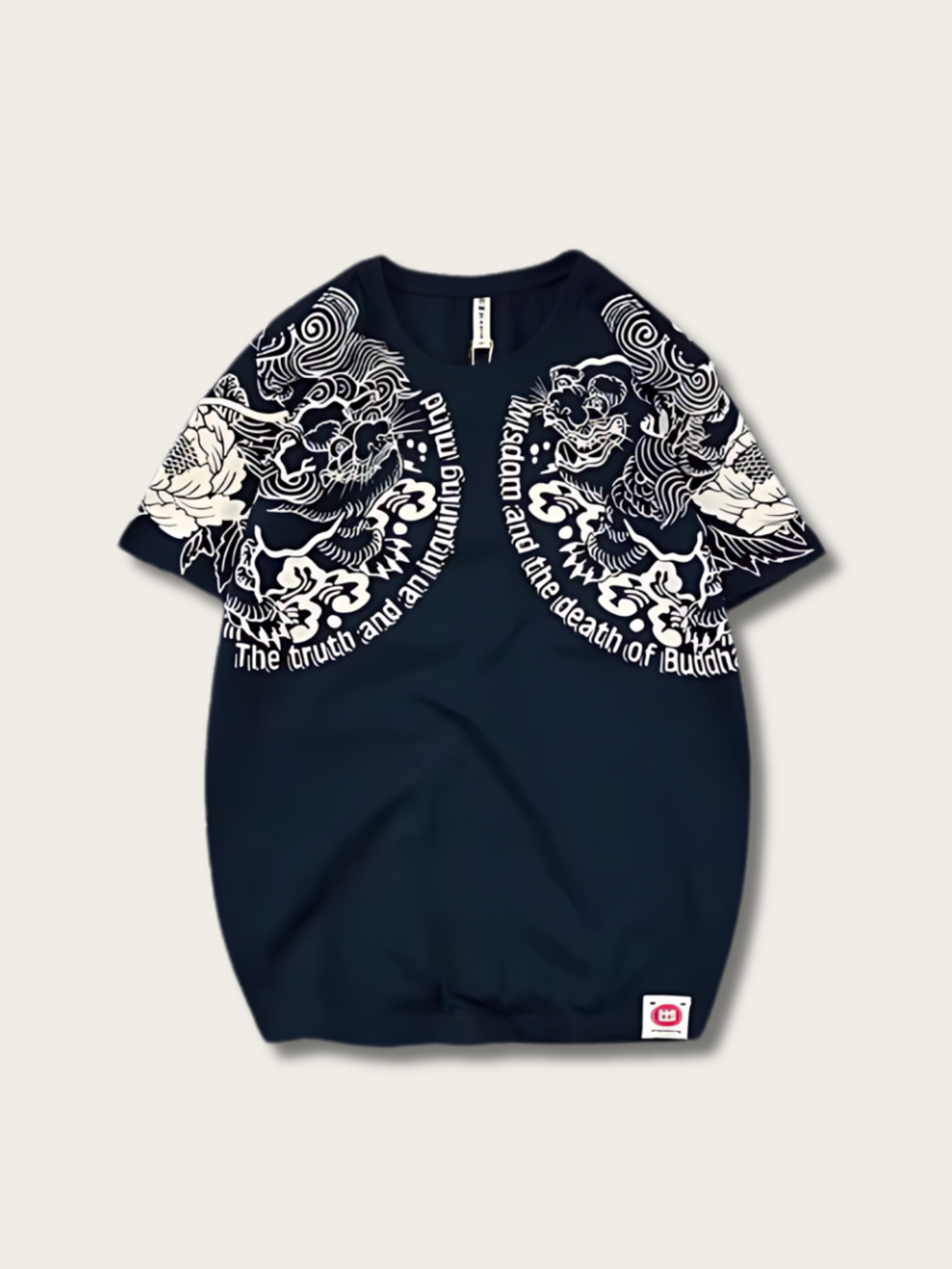 Blossom Wisdom Japanese Wave Shirt - Large