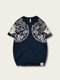 Blossom Wisdom Japanese Wave Shirt - Large