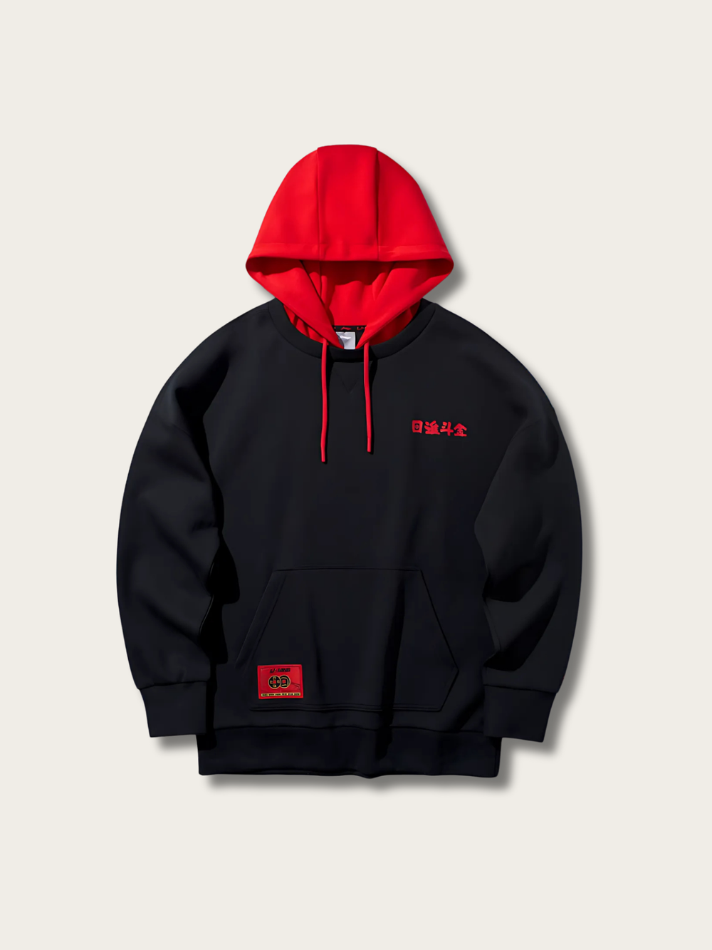 Fortune Flow Koi Japanese Streetwear Hoodie - Medium