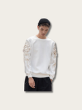 Wing Embroidered Japanese Sweatshirt - Small