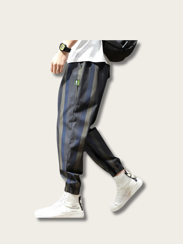 Stratus Stripe Modern Japanese Pants - Medium