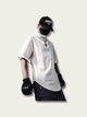 Cowl Cyberpunk Japanese T Shirt - Large