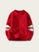 Stride Quilted Japanese Knit Sweater - Medium