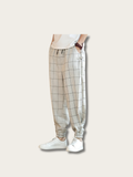 Gridline Street Japanese Harem Pants - Large