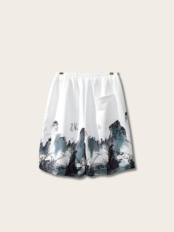 Landscape Peak Japanese Shorts - Large