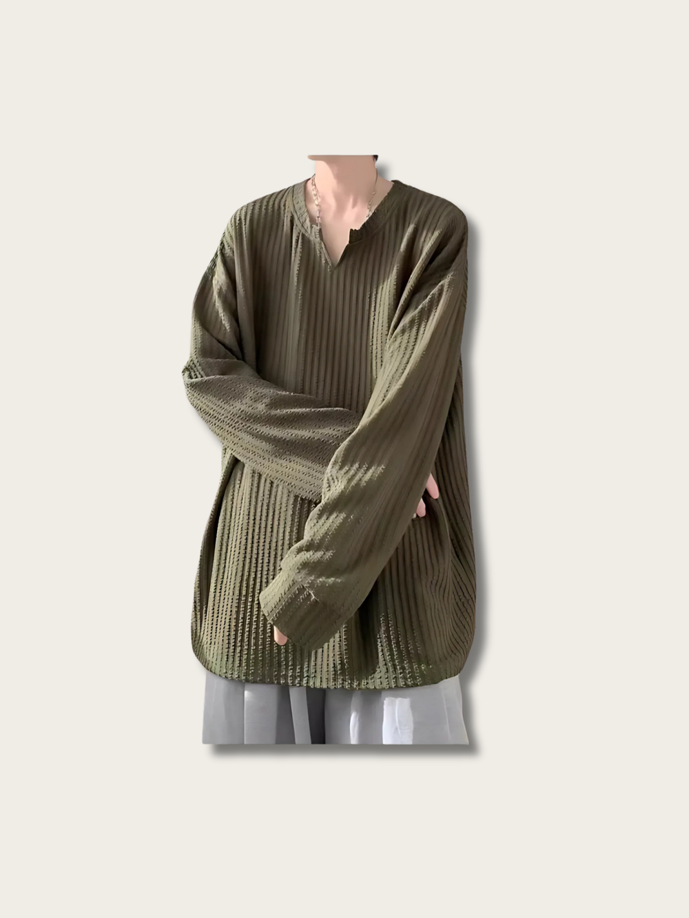 Obsidian Flow Vintage Japanese Sweatshirt - Large