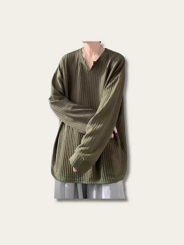Obsidian Flow Vintage Japanese Sweatshirt - Large
