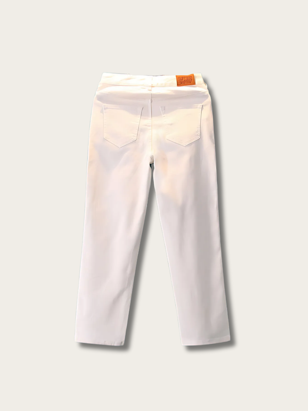 Floral Cascade Embroidered Japanese Pants - Medium