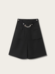 Urban Chain Accent Japanese Shorts - Medium