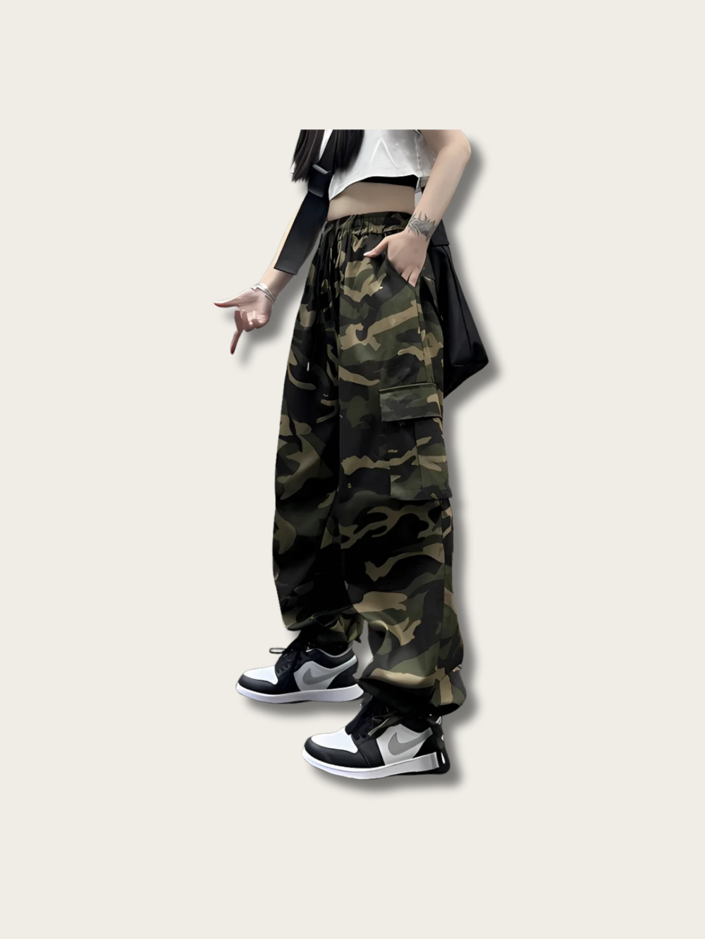 Camo Drift Urban Japanese Pants - Large