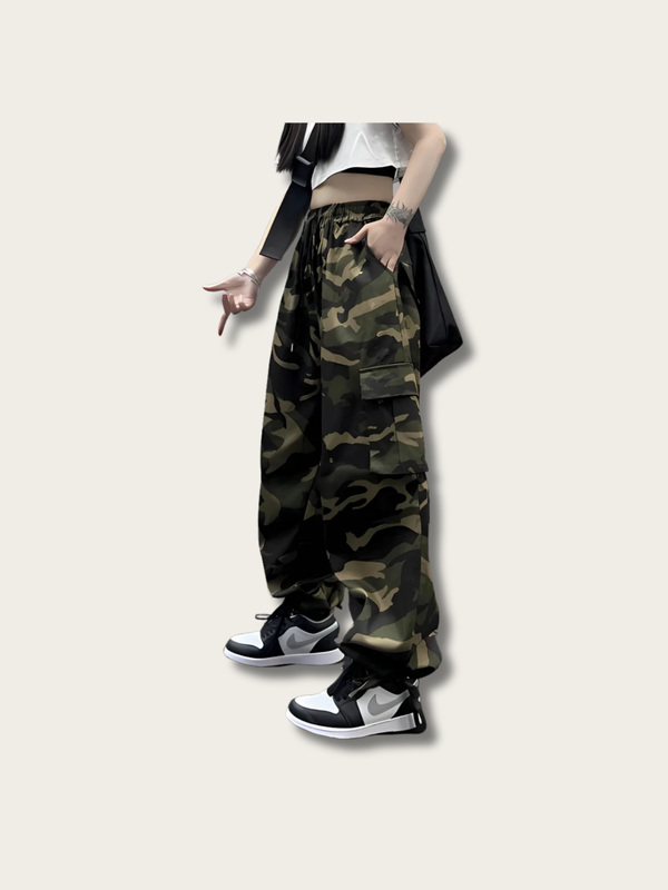 Camo Drift Urban Japanese Pants - Large