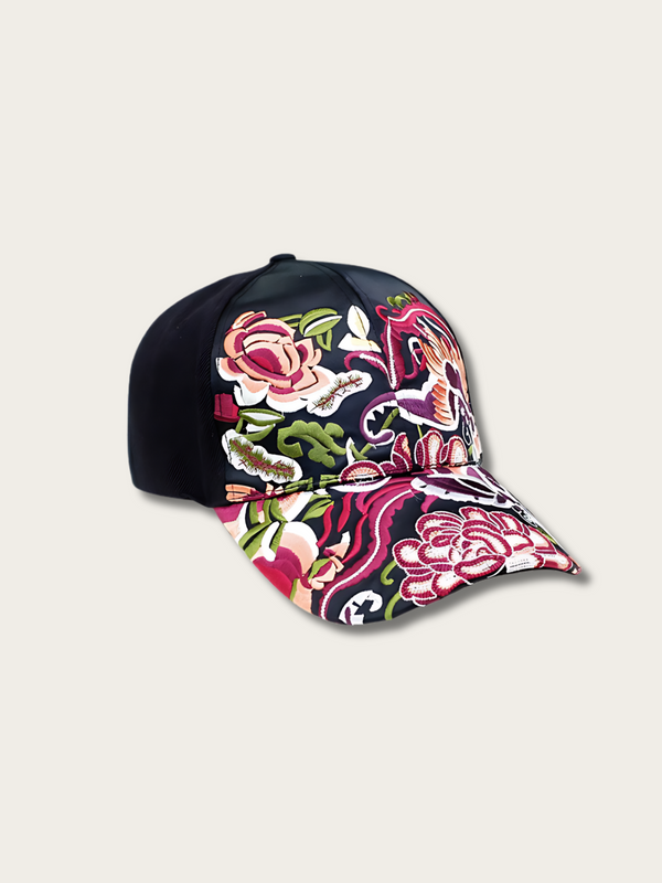 Blossom Floral Japanese Baseball Cap - 