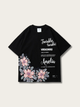 Blooming Flower Japanese Modern T Shirt - Medium
