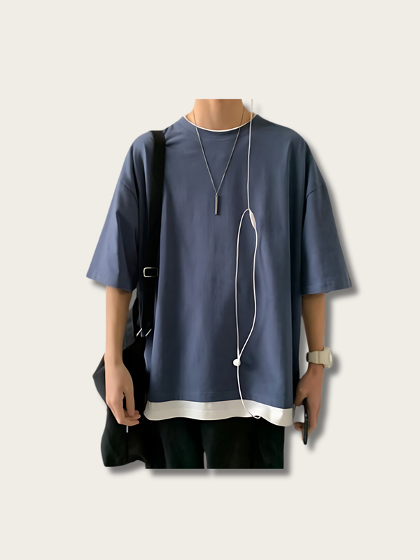 Urban Two Layer Japanese T Shirt - Medium