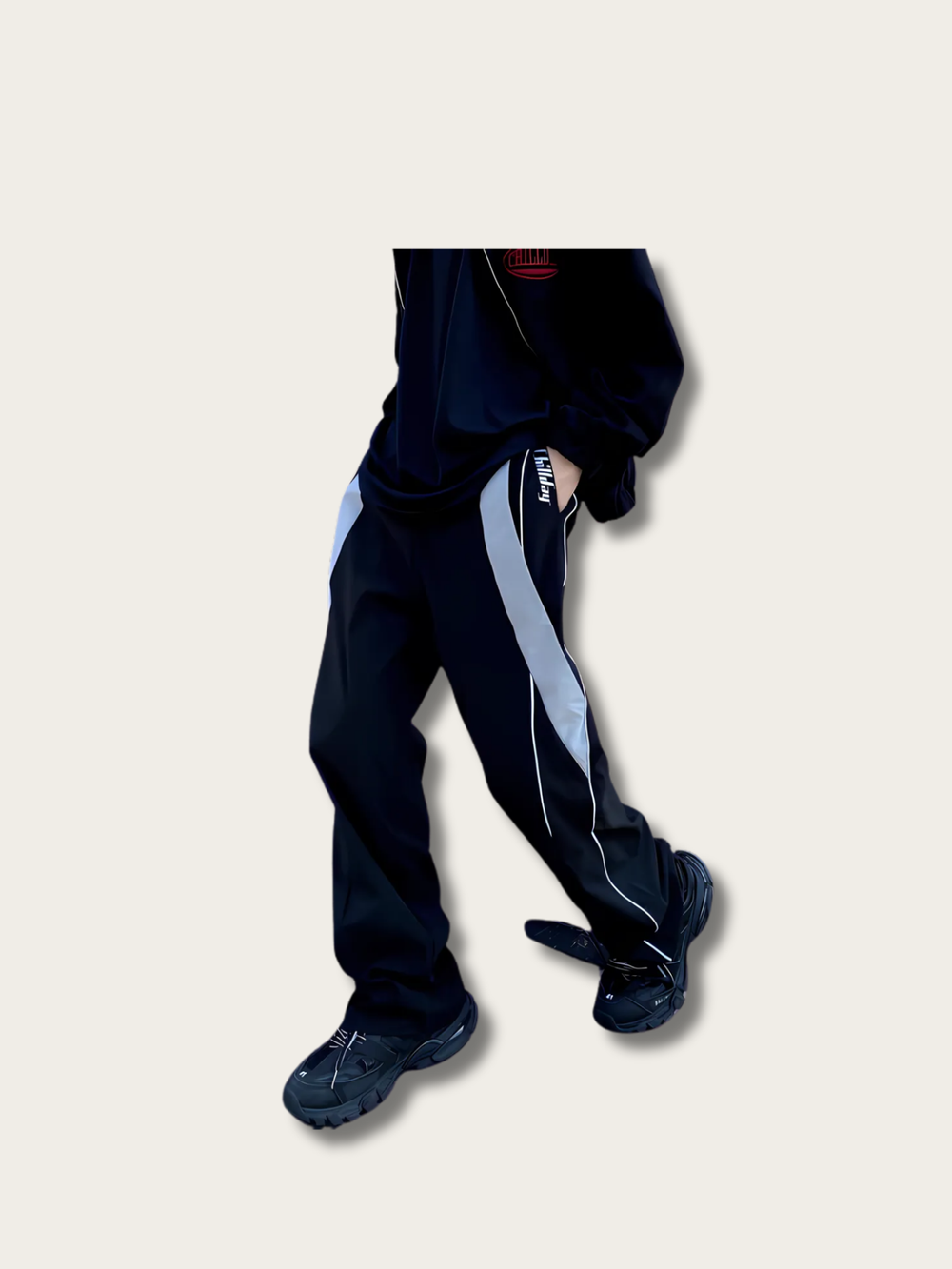 Reflective Urban Japanese Pants - Large