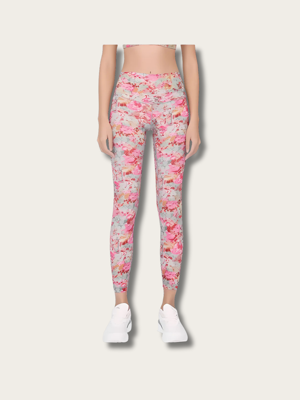 Pastel Splash Japanese Yoga Pants - XXS