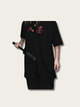 Fierce Serpent Dragon Japanese T Shirt - Large