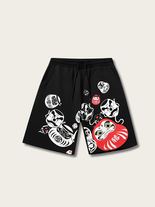 Daruma Gambi Japanese Shorts - Medium