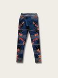 Tropical Blaze Japanese Yoga Pants - Small