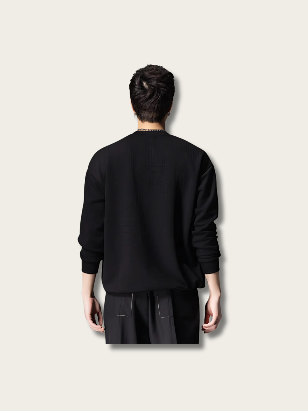 Shadowleaf Minimalist Japanese Sweatshirt - XL