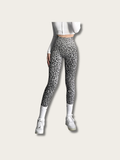 Leopard Printed Japanese Yoga Pants - Medium