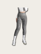 Leopard Printed Japanese Yoga Pants - Medium