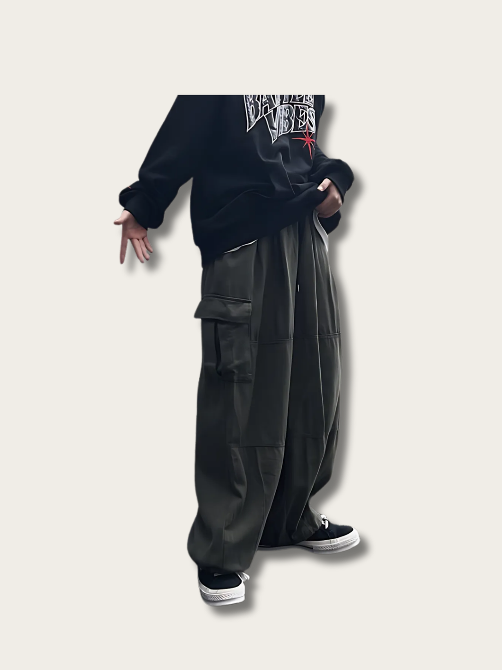 Urban Drift Cargo Japanese Pants - Small