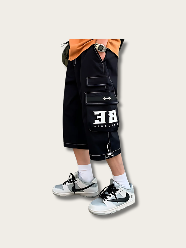 Cargo Urban Japanese Modern Shorts - Medium