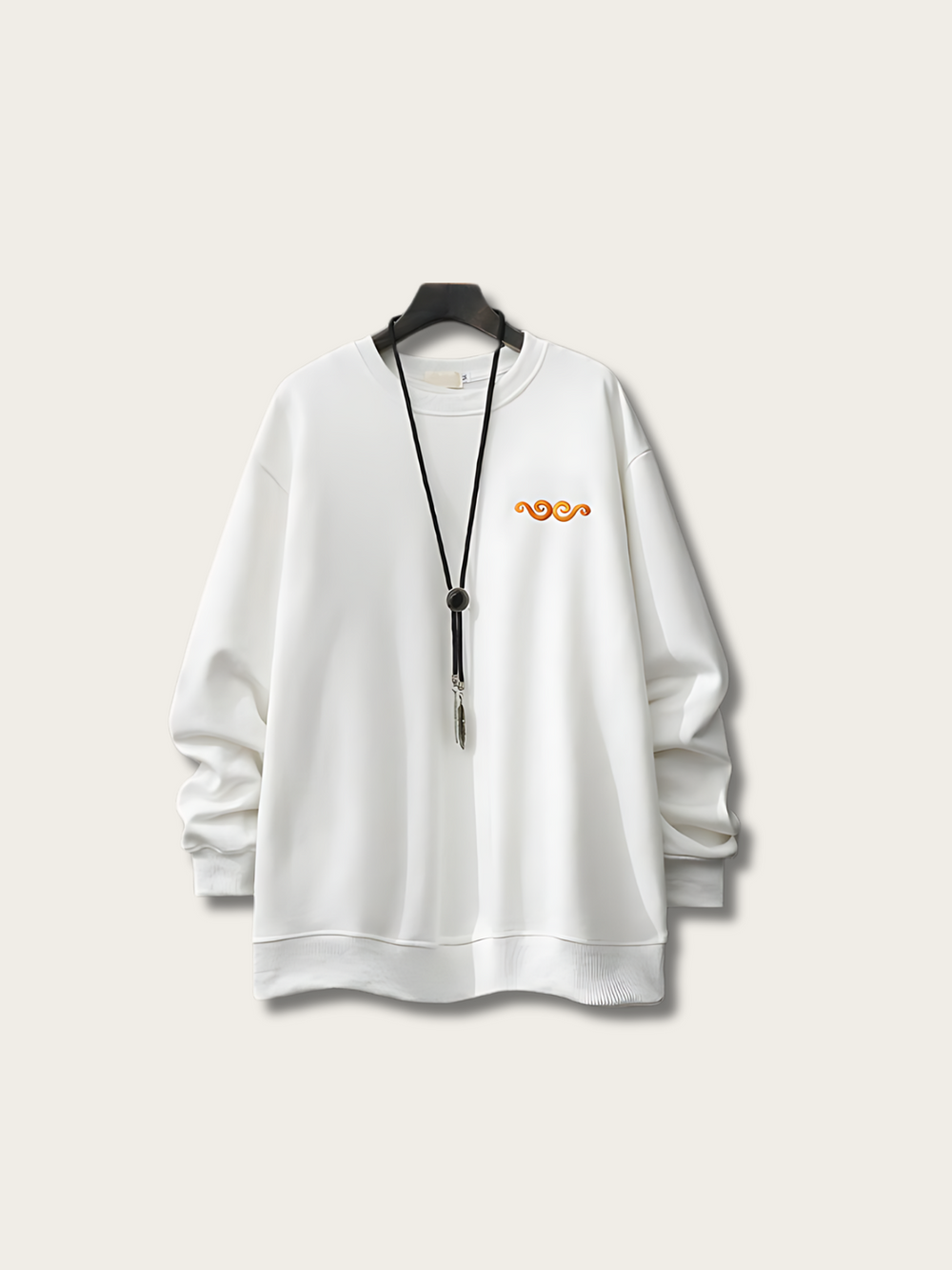 Embroidered Monkey King Japanese Sweatshirt - Large