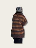 Rustic Horizon Geometric Knit Sweater - XL
