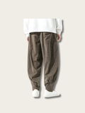 Textured Urban Flow Japanese Pants - Large