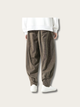 Textured Urban Flow Japanese Pants - Large