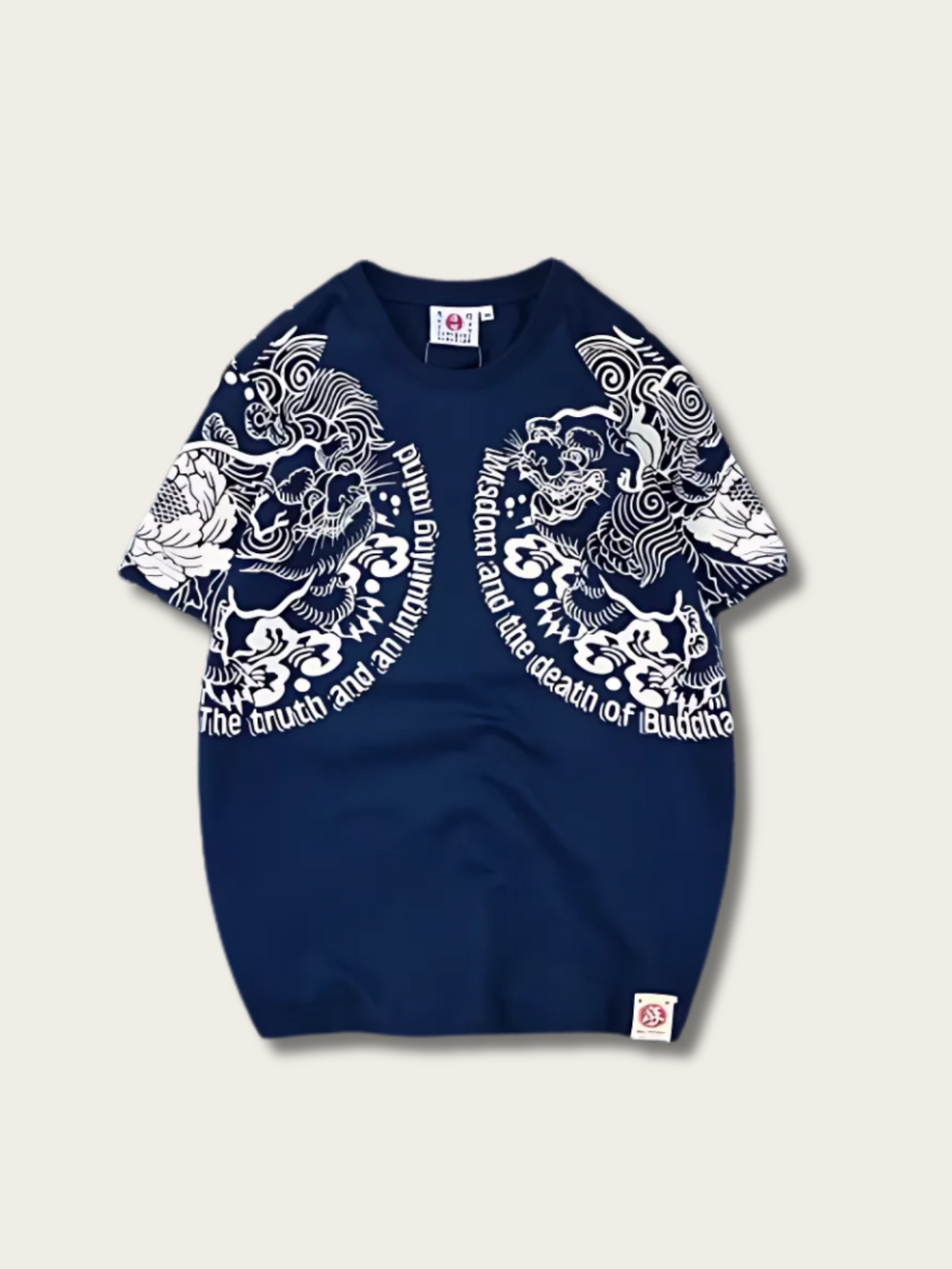 Blossom Wisdom Japanese Wave Shirt - Large