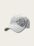 Imperial Dragon Japanese Cap - White