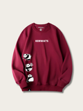 Panda Play Sketch Japanese Sweatshirt - Small