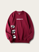 Panda Play Sketch Japanese Sweatshirt - Small