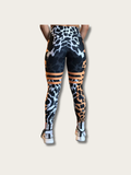 Wild Safari Japanese Yoga Pants - Large