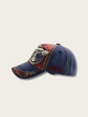 Shark Attack Street Japanese Denim Cap - Red