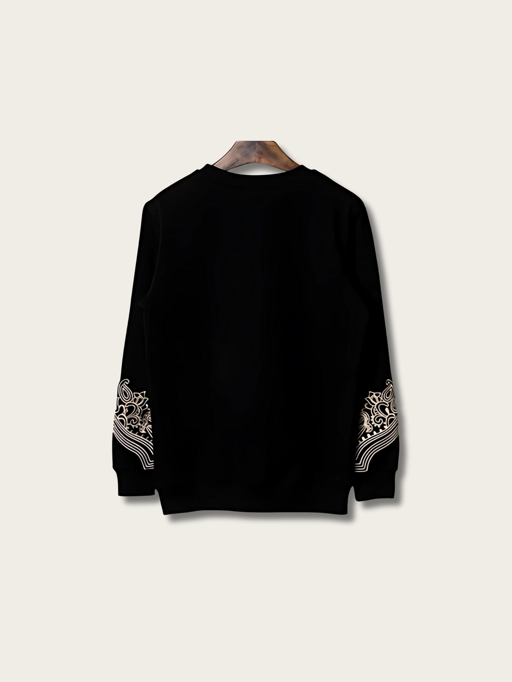 Ornamental Midnight Japanese Sweatshirt - Large