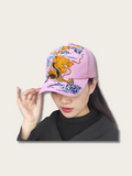 Imperial Dragon Blaze Japanese Cap - White