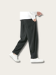 Textured Urban Flow Japanese Pants - Medium