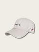 Statement Embroidered Japanese Cap - Beige