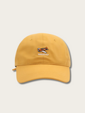 Plane Embroidered Japanese Cap - Yellow