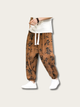 Geometric Blossom Urban Japanese Pants - Medium