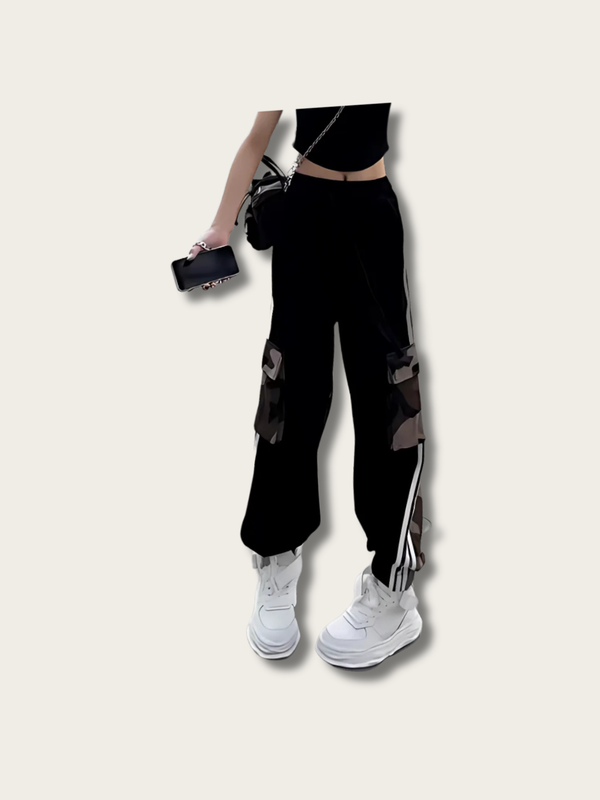 Hybrid Camo Japanese Cargo Pants - XL